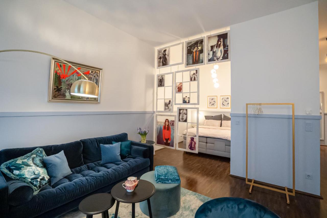 Designer Loft-Ferienwohnung Im Zentrum Mit Tiefgaragen-Parkplatz, Waschmaschine Und Privatterrasse 라이프치히 외부 사진